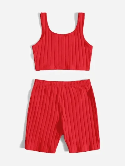Conjunto para dama color rojo
