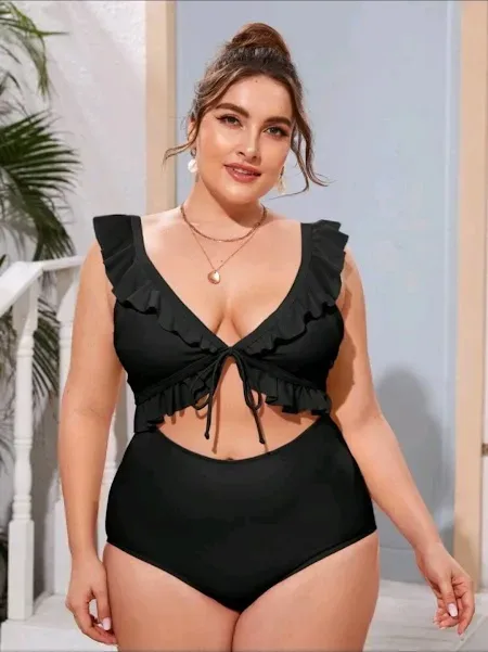 Vestido de baño para dama color negro