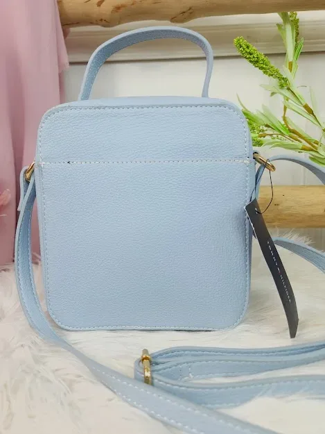 Bolso Tommy Hilfiger para dama color celeste