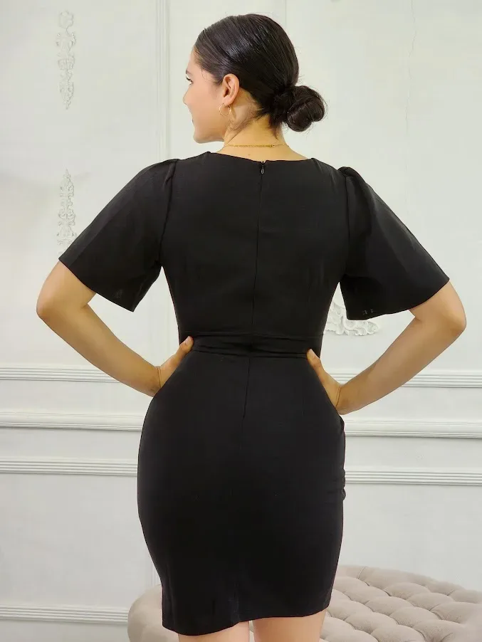 Vestido Roly poli para dama color negro