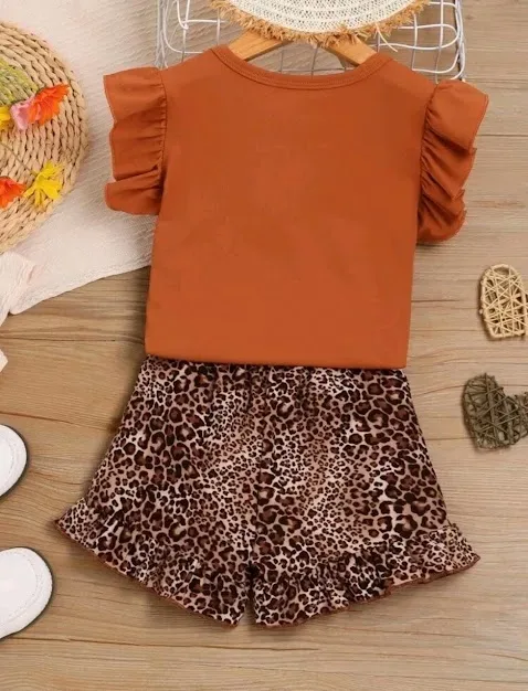 Conjunto para niña multicolor