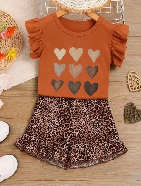 Conjunto para niña multicolor
