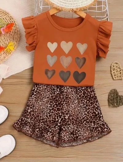 Conjunto para niña multicolor