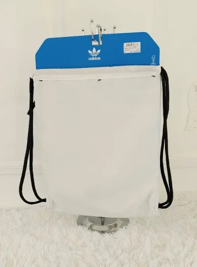 Bolso Adidas para caballero color blanco