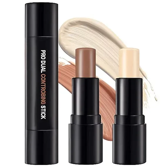 Duo de contorno de doble extremo Marca ONLYOILY Tono 04.