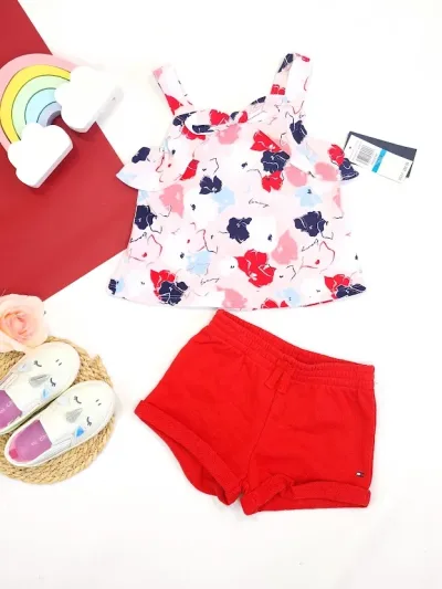 Conjunto Tommy Hilfiger para niña