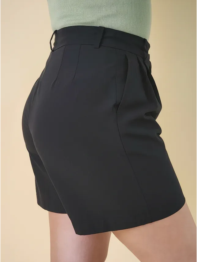 Short Estivaneli para dama MDCW-64327 COLOR NEGRO