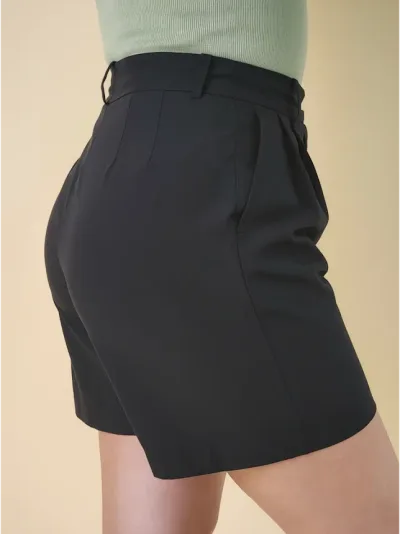 Short Estivaneli para dama MDCW-64327 COLOR NEGRO