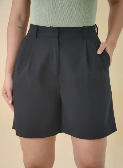 Short Estivaneli para dama MDCW-64327 COLOR NEGRO