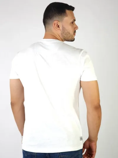Camiseta Hummer para caballero color blanco
