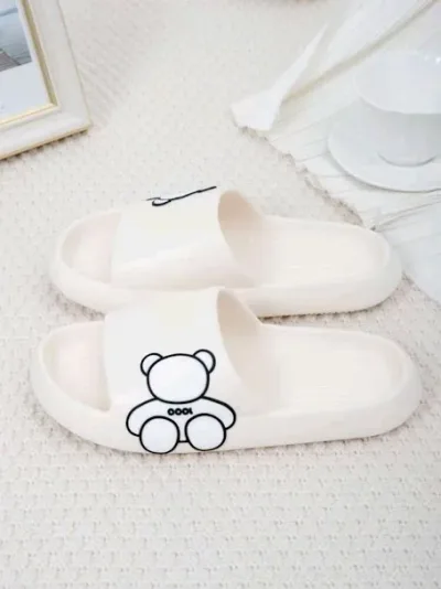 Par de sandalias para dama color blanco