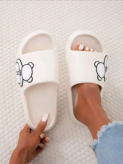 Par de sandalias para dama color blanco