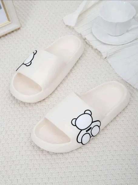 Par de sandalias para dama color blanco