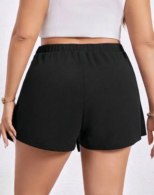Short enagua color negro