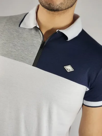 Camiseta de hombre Touch and Go multicolor
