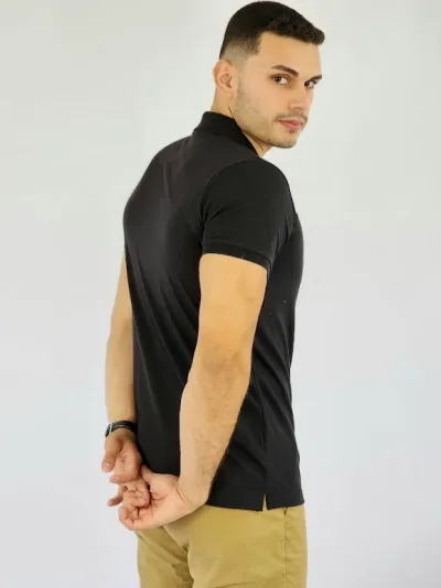 Camiseta Cambrige Polo Club para caballero color negro