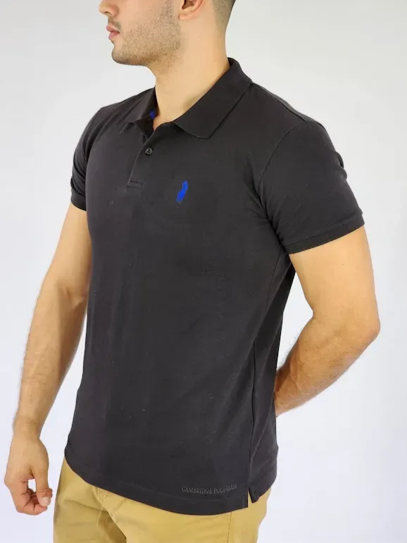 Camiseta Cambrige Polo Club para caballero color negro