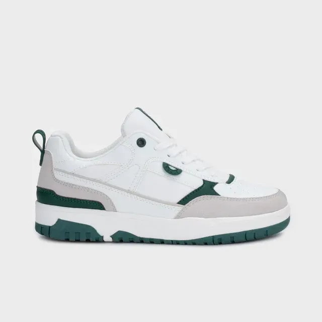 Tenis Coral Massimo White DK Green para dama