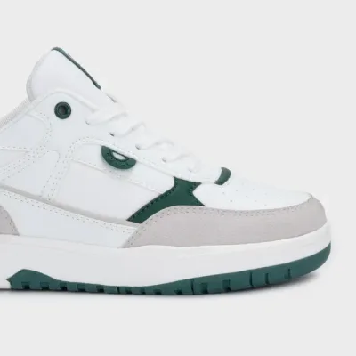 Tenis Coral Massimo White DK Green para dama