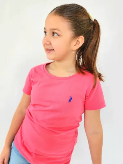 Camiseta Cambrige Polo Club para Niña