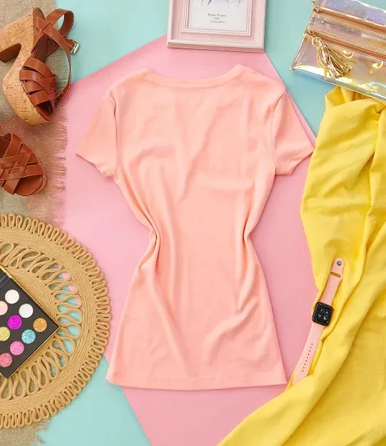 Blusa Tommy Hilfiger para dama color coral