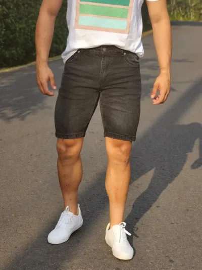 Short para caballero Estivaneli color grisaceo