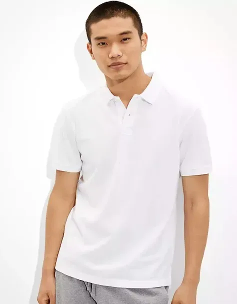 Camiseta American Eagle para caballero color blanco