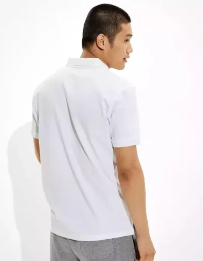 Camiseta American Eagle para caballero color blanco