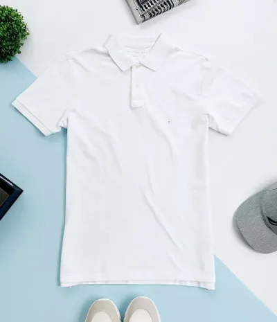Camiseta American Eagle para caballero color blanco