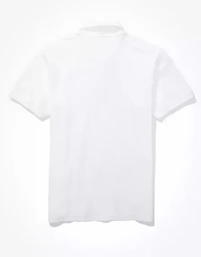 Camiseta American Eagle para caballero color blanco