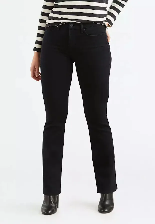 Jeans Levi´s 315-0000 Shapping Bootcut para dama color negro