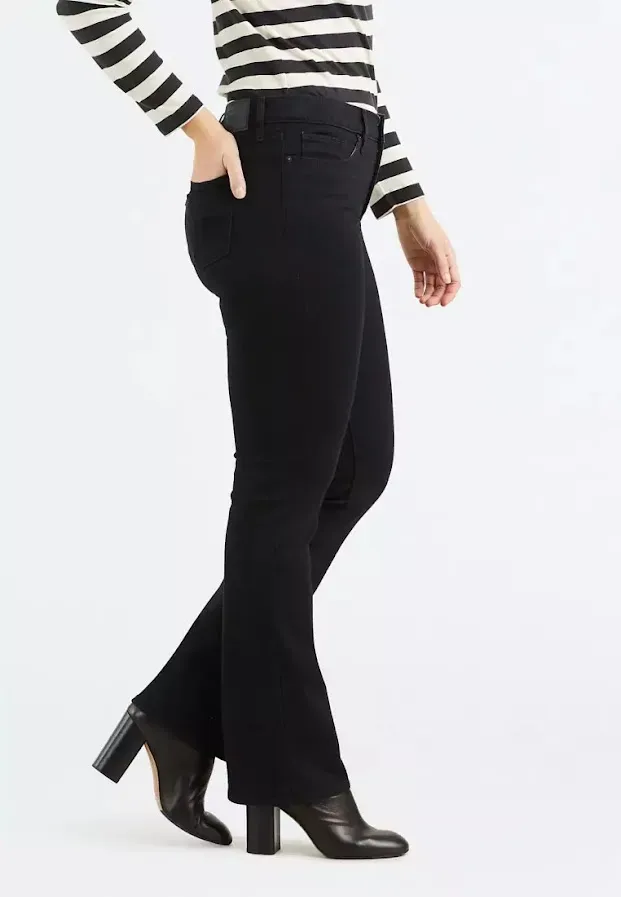 Jeans Levi´s 315-0000 Shapping Bootcut para dama color negro