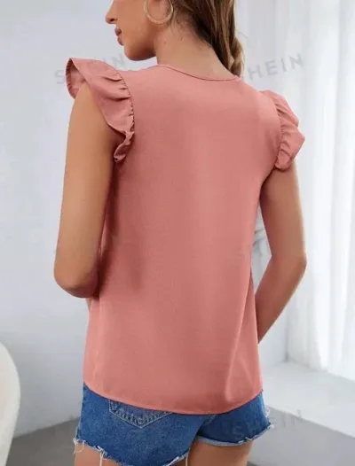 Blusa para dama color rosa viejo