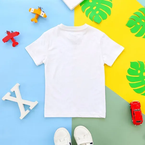 Camiseta para niño Náutica color blanco