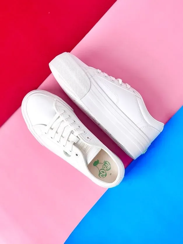Tenis Coral Pasqualina All White para Dama
