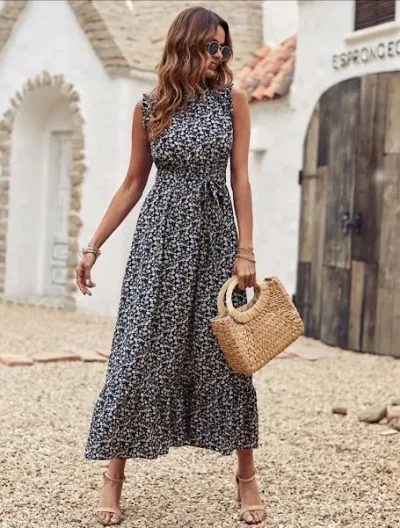 Vestido para dama multicolor