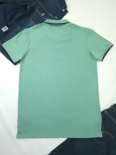 Camiseta Cambrige Polo Club para caballero color verde agua.