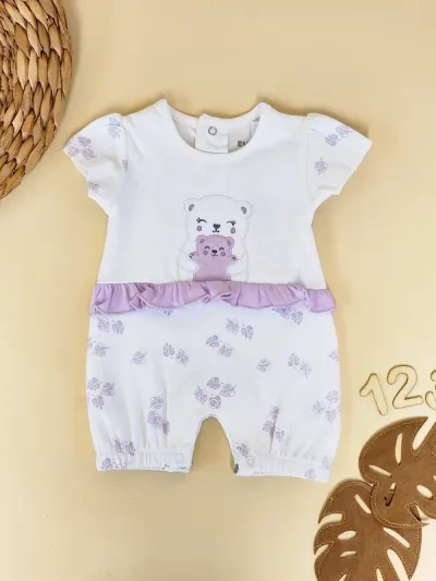 Mameluco Everfit para niña 10236K #COLOR BLANCO