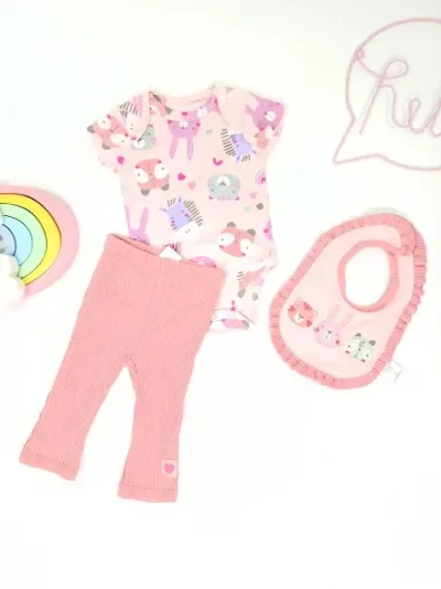 Conjunto para niña Mon Cheri multicolor