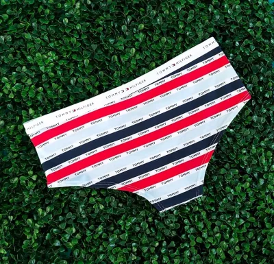 Braga Tommy Hilfiger para dama diseño a rayas