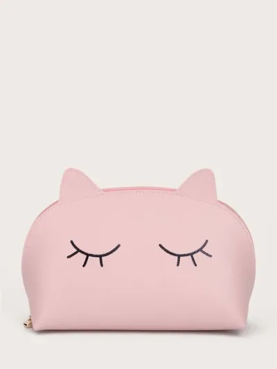 Bolso de maquillaje con oreja