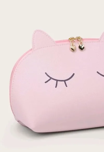 Bolso de maquillaje con oreja