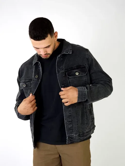 Jacket Hummer  para caballero color negro
