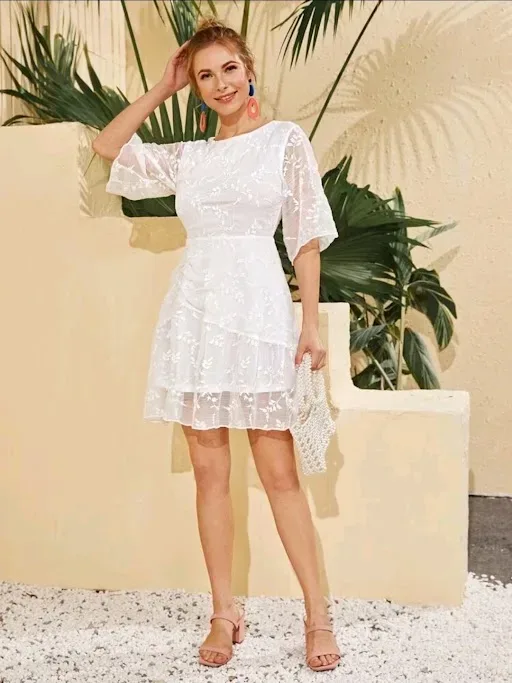 Vestido para dama color blanco