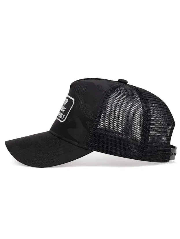 Gorra para caballero color negro