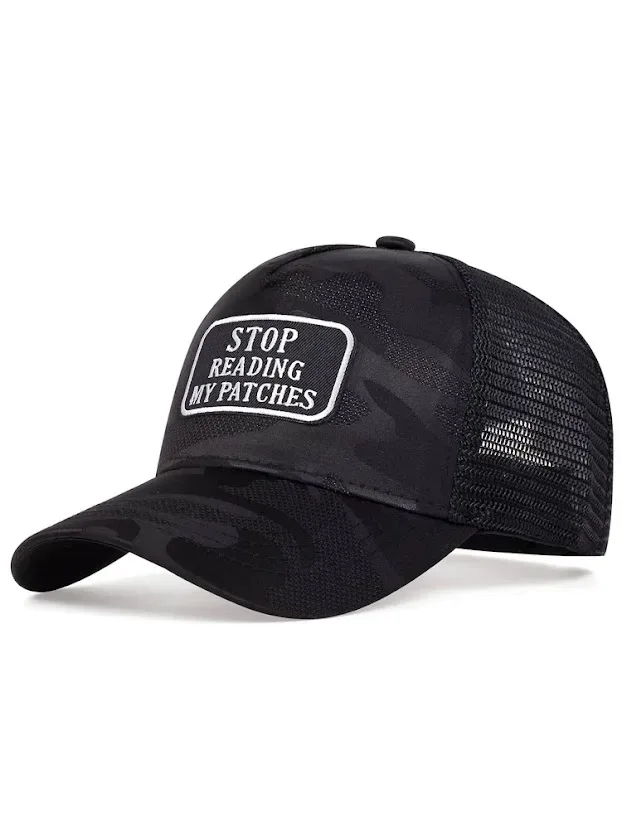 Gorra para caballero color negro