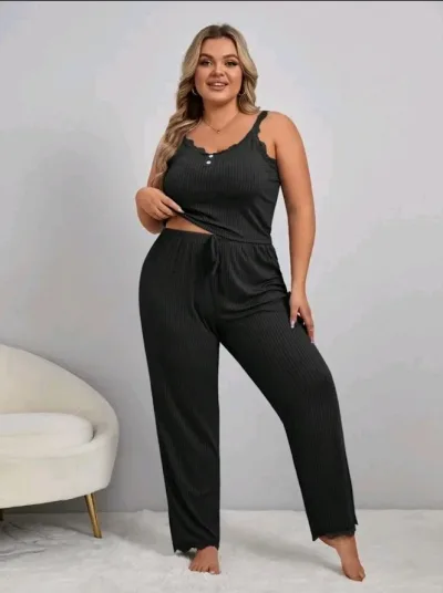 Pijama para Dama color negro