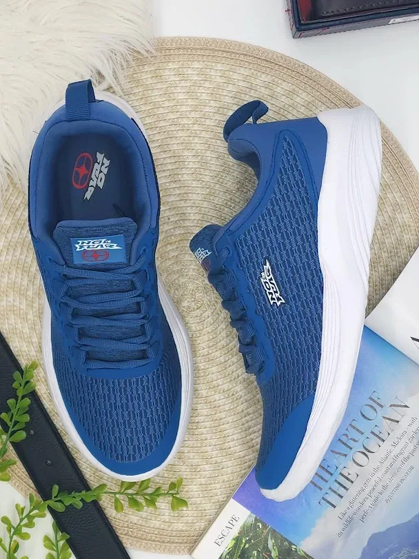 Tenis No Fear para caballero 143-AZ NAVY color azul