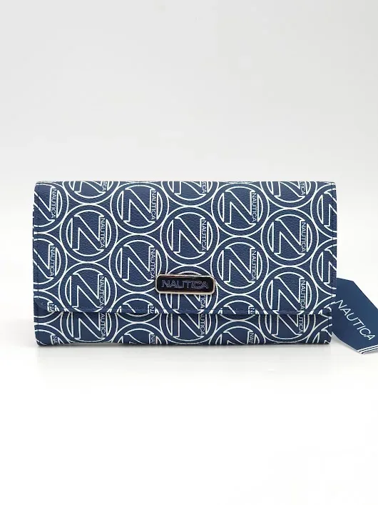 Cartera Náutica para dama color azul