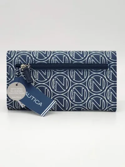Cartera Náutica para dama color azul